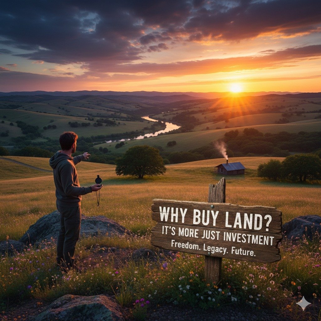 Why Buy Land? It’s More Than Just an Investment
